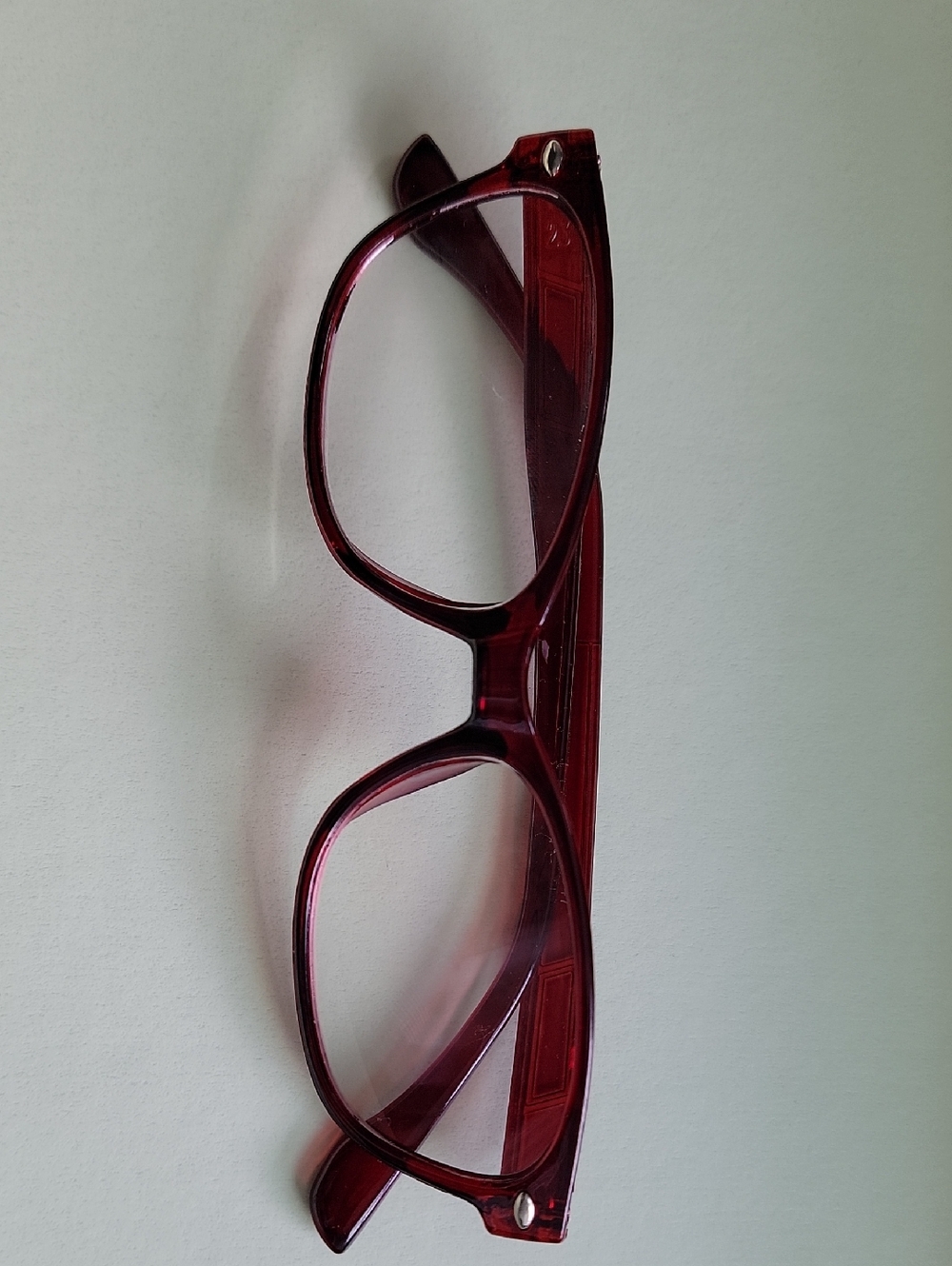 Burgundy Reading Glasses